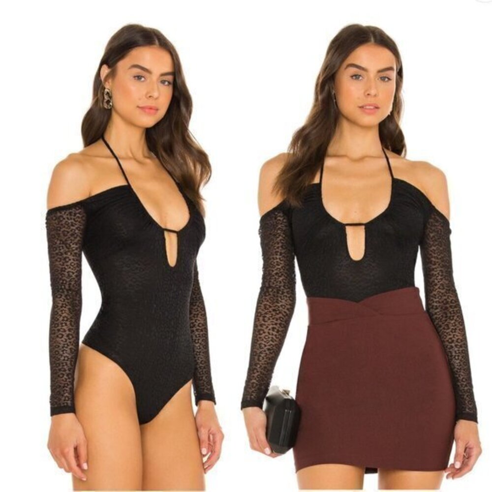 Donita Bodysuit in Black - NBD
